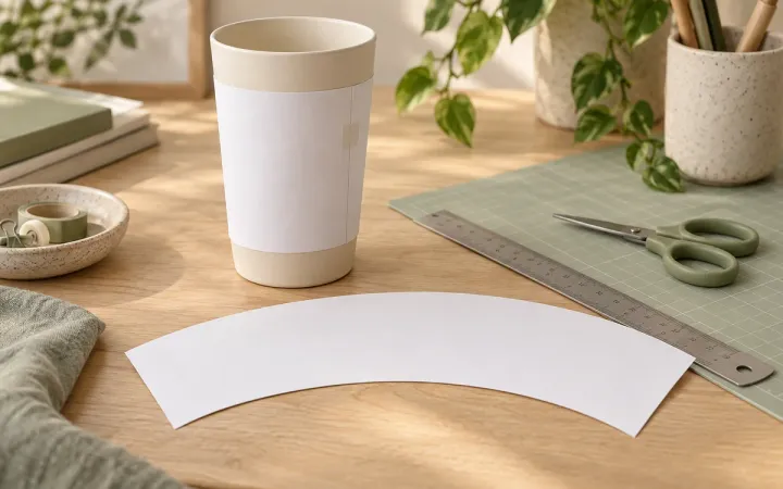 Meet Cup Wrap Lab: from three measurements to a better paper fit